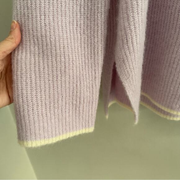 Malene Birger Ellison Pullover Sweater Wool Alpaca Lilac XS - Picture 3 of 7